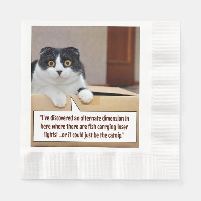 An alternate dimension napkins (Front)