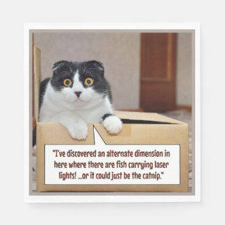 An alternate dimension napkins