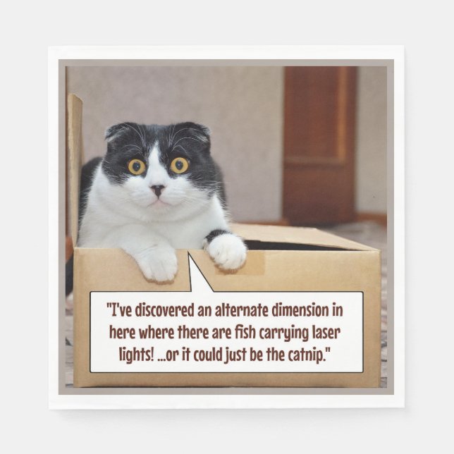 An alternate dimension napkins (Front)