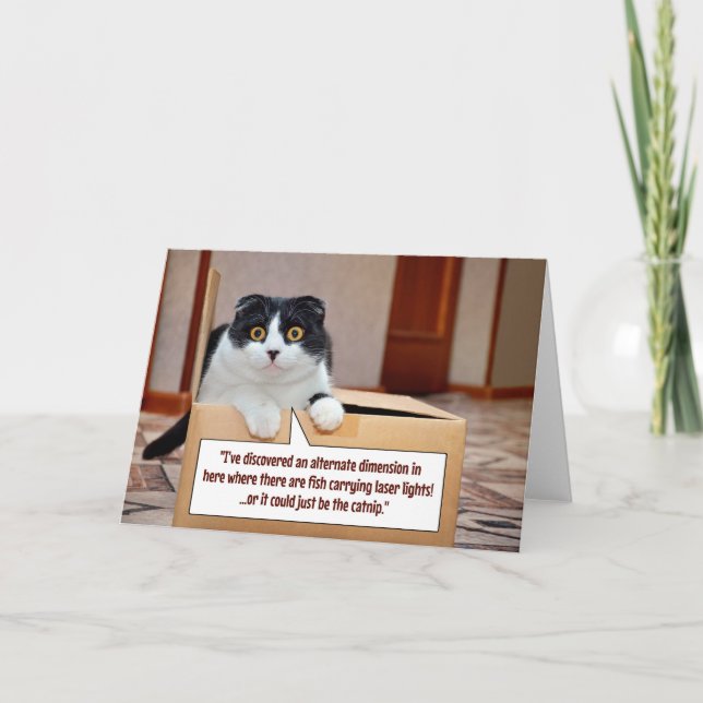 An alternate dimension note card (Front)