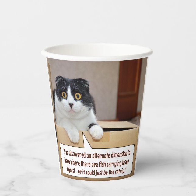 An alternate dimension paper cups (Front)