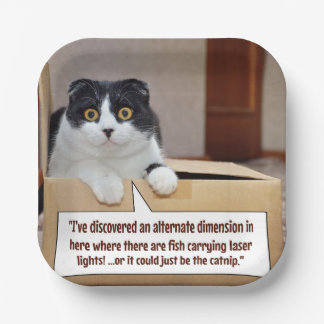 An alternate dimension paper plates