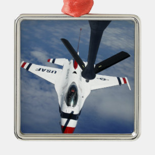 An Altus KC-135 Stratotanker Metal Ornament