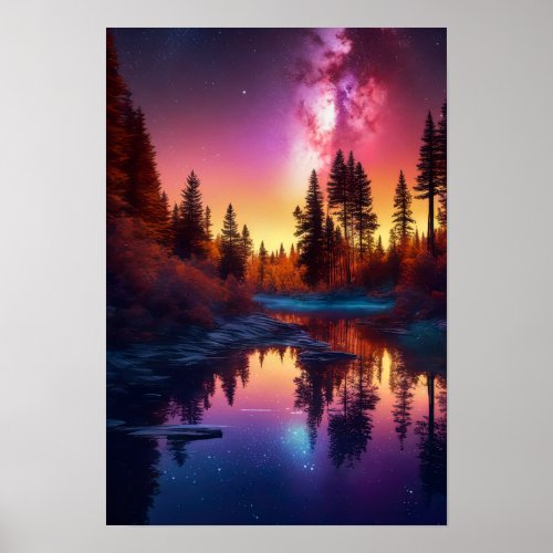 An Amazing Night under the Red Sky Poster