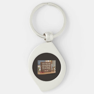 An Amazing teacher Keychain