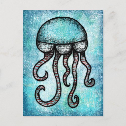 An Amenable Jellyfish Postcard