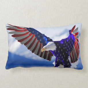 An American Eagle Lumbar Pillow