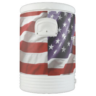 An American Flag - Patriotic USA Beverage Cooler