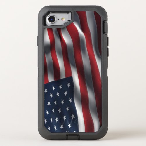 An American Flag USA OtterBox Defender iPhone SE87 Case