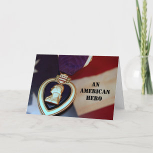 An American Hero Thank You Card