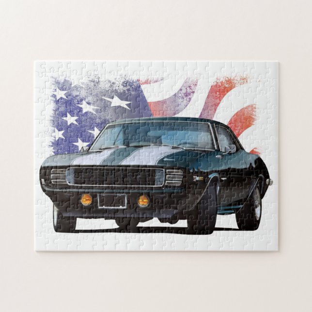An American Muscle Car Jigsaw Puzzle (Horizontal)