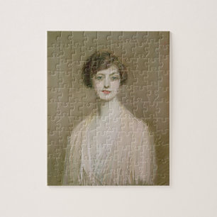 An American (pastel on canvas) Jigsaw Puzzle