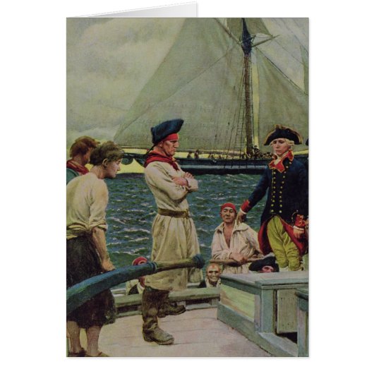 An American Privateer Taking a British Prize (Front)