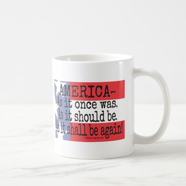 "An American Toast" Coffee Mug (Right)