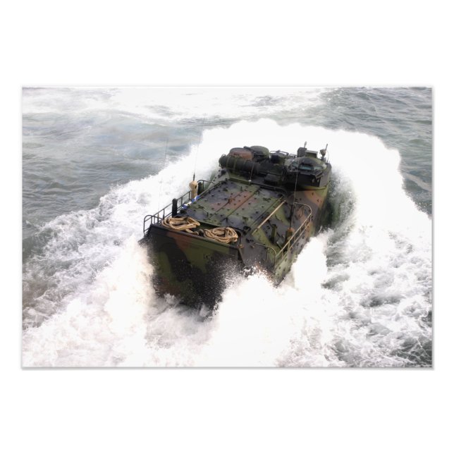 An amphibious assault vehicle 2 photo print (Front)