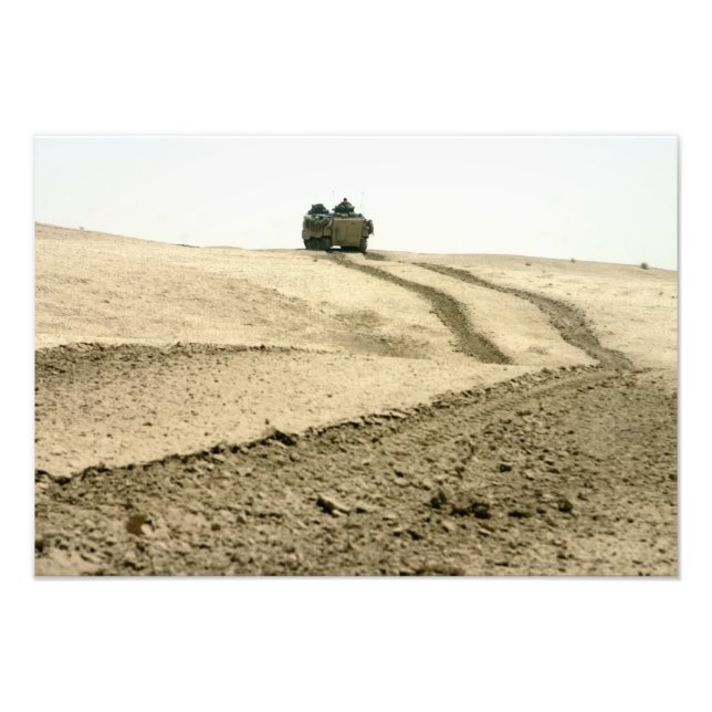 An amphibious assault vehicle photo print (Front)