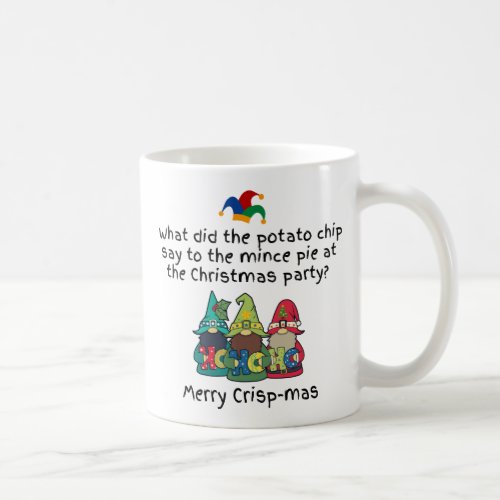 An Amusing Christmas Mince Pie Joke Coffee Mug