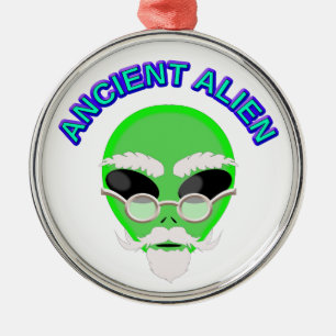 An Ancient Alien Metal Ornament