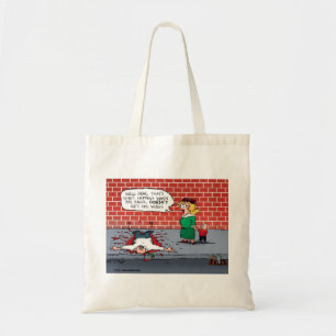 An Angel Doesn't Get His Wings Xmas Tote Bag