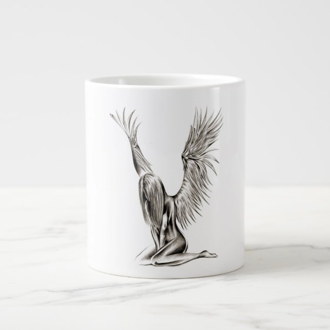 An Angel Giant Coffee Mug (Front)