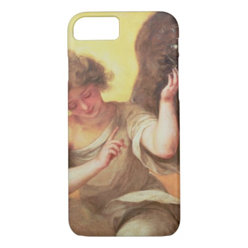 An Angel holding a Glass Flask iPhone 87 Case