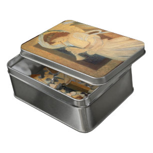 An Angel Playing a Flageolet By Burne Jones Jigsaw Puzzle