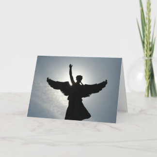 An Angel Waving Card