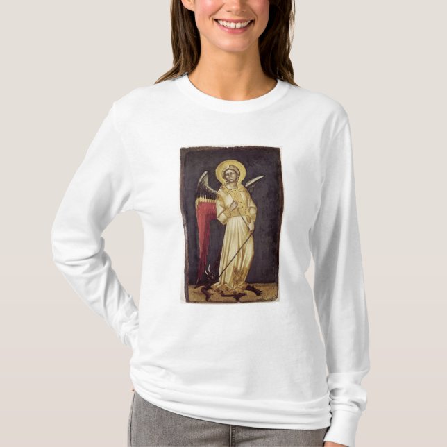 An Angel with a Demon on a Chain T-Shirt (Front)