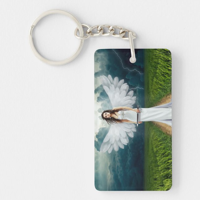 An Angels Direction Keychain (Front)