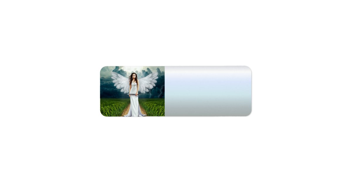 An Angels Direction Label | Zazzle