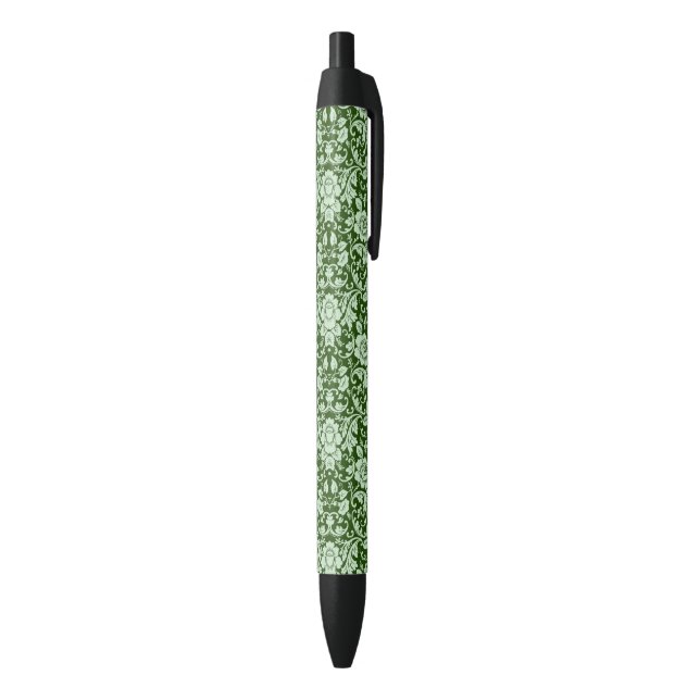 An antique floral damask pen (Bottom (Vertical))