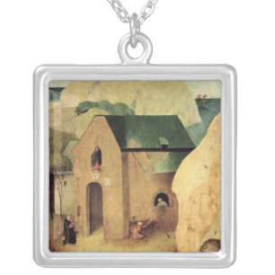 An Antonian Priory Silver Plated Necklace