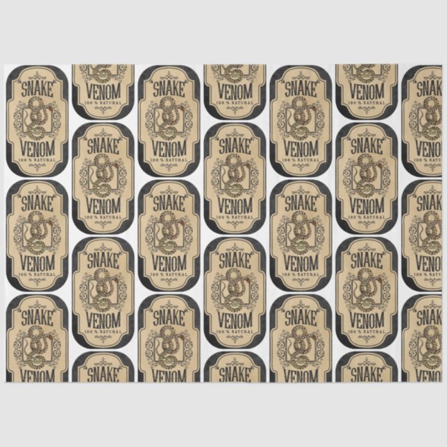 An Apothecary and Potion Label Series Design 12 Tissue Paper (Front)