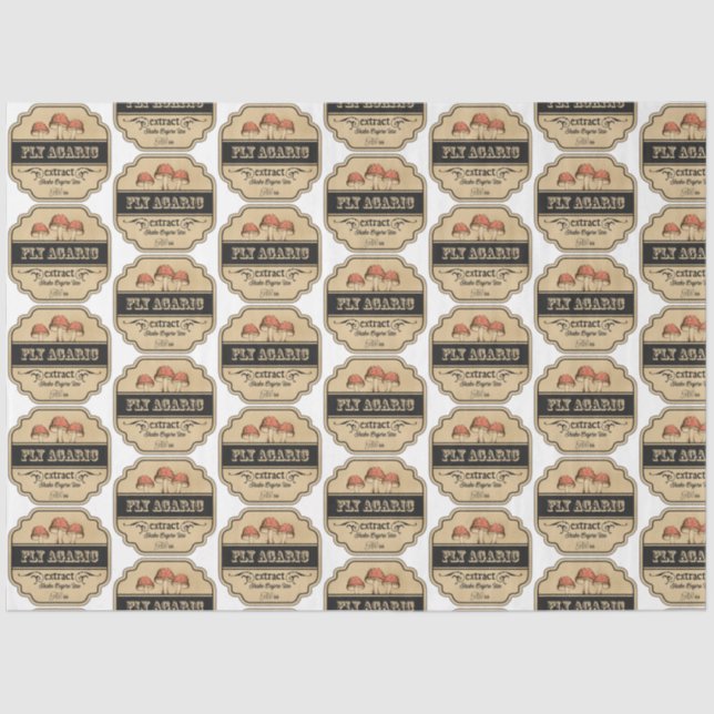 An Apothecary and Potion Label Series Design 25 Tissue Paper (Front)