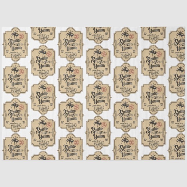 An Apothecary and Potion Label Series Design 29 Tissue Paper (Front)