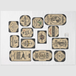 An Apothecary and Potion Label Series Design 4 Tissue Paper