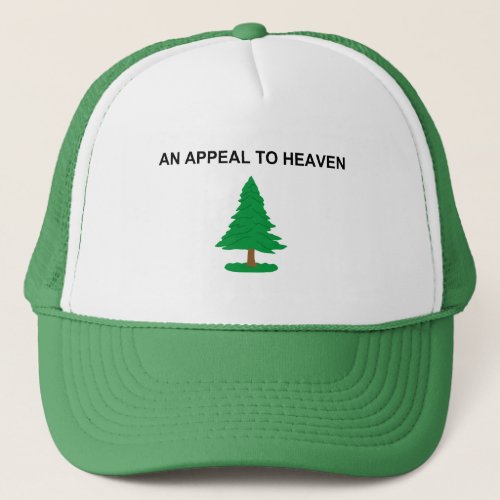 An Appeal To Heaven _ 1775 G Washington Naval Flag Trucker Hat