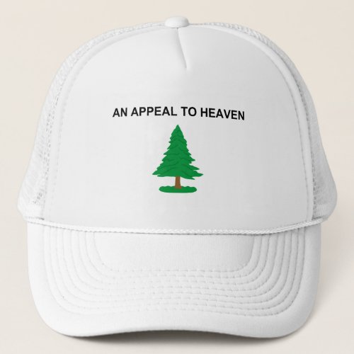 An Appeal To Heaven _ 1775 G Washington Naval Flag Trucker Hat