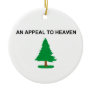 An Appeal To Heaven American Revolution Flag Ceramic Ornament