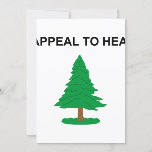 An Appeal To Heaven Flag Invitation