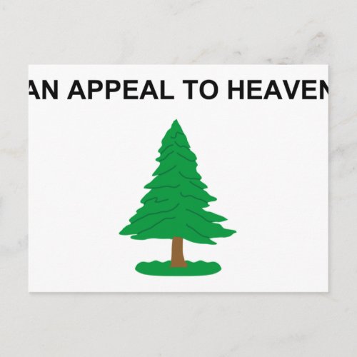 An Appeal To Heaven Flag Postcard
