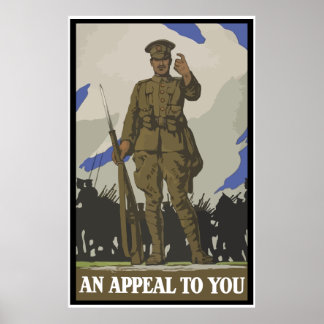 An Appeal To You -- Border Poster