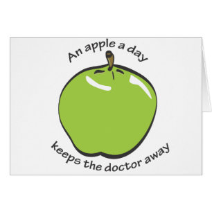 An apple a day... cards