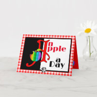 "An Apple a Day" get well card