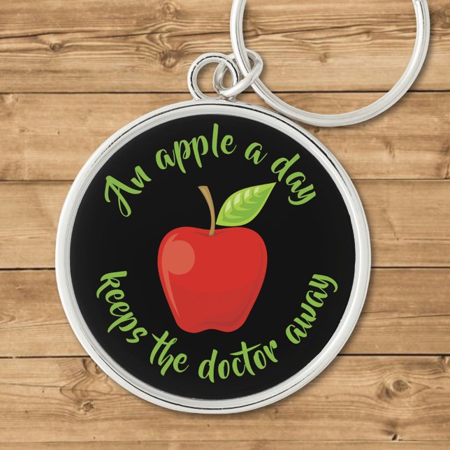 An apple a day keychain (Creator Uploaded)