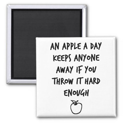 An Apple A Day Magnet
