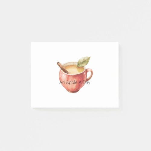 An Apple A Day Post-it Notes