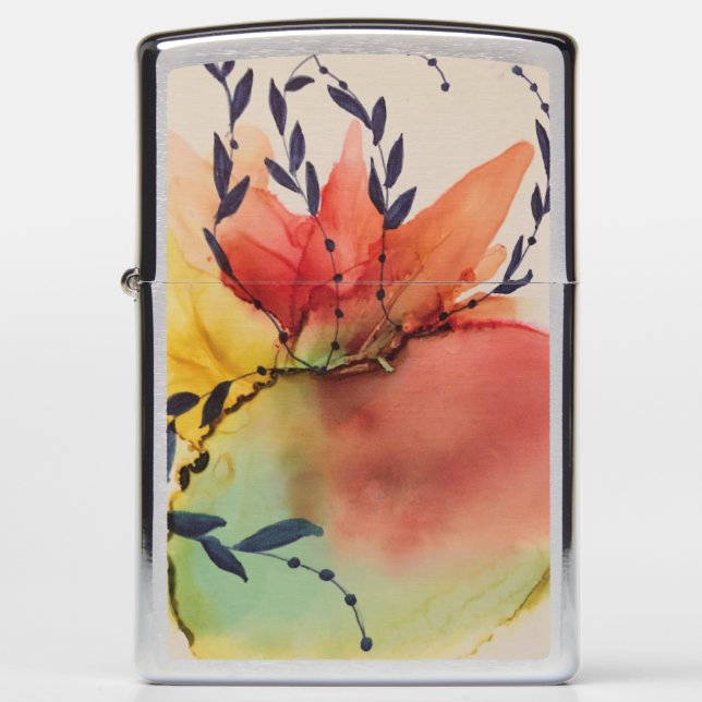 “An Apple a Day” Zippo Lighter (Front)