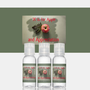 An Apple for Appreciation Hand Sanitizer