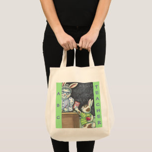 An Apple For The Teacher GROCERY TOTE Customize Bag